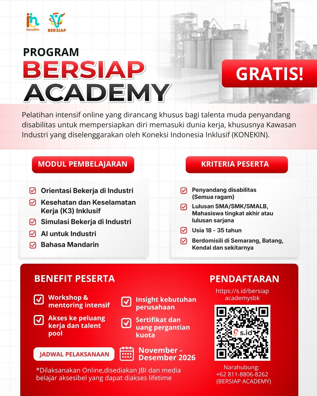 Flayer of BERSIAP ACADEMY