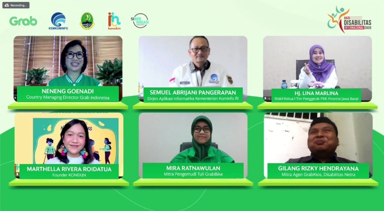 DeI Konekin dengan Grab Indonesia