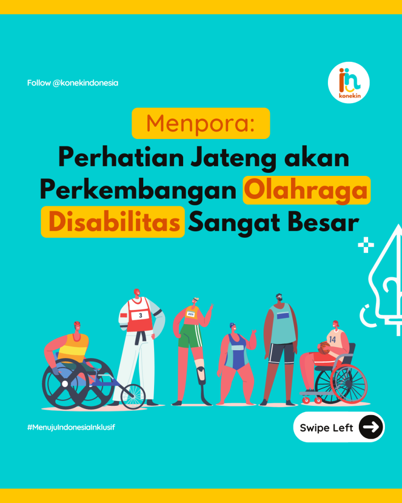 Menpora: Perhatian Jateng akan Perkembangan Olahraga Disabilitas Sangat Besar